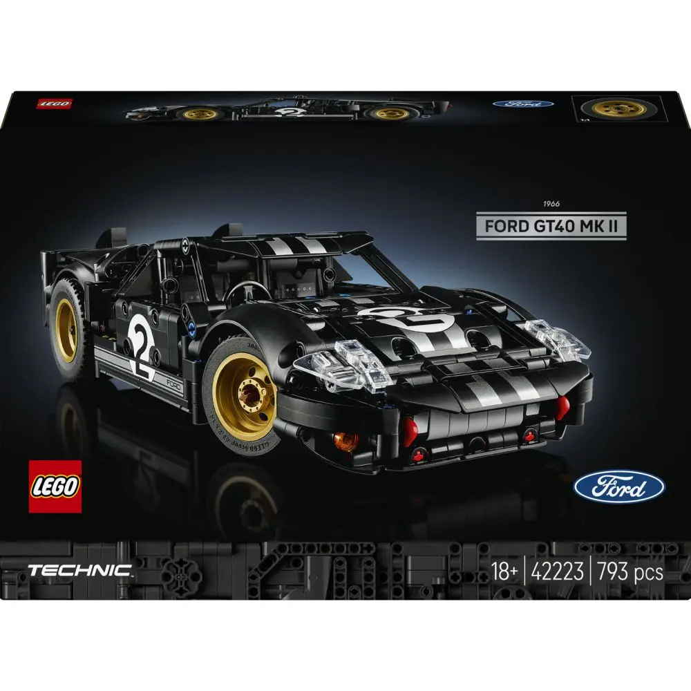 Lego® technic 42223 závodní auto 1966 ford gt40 mkii