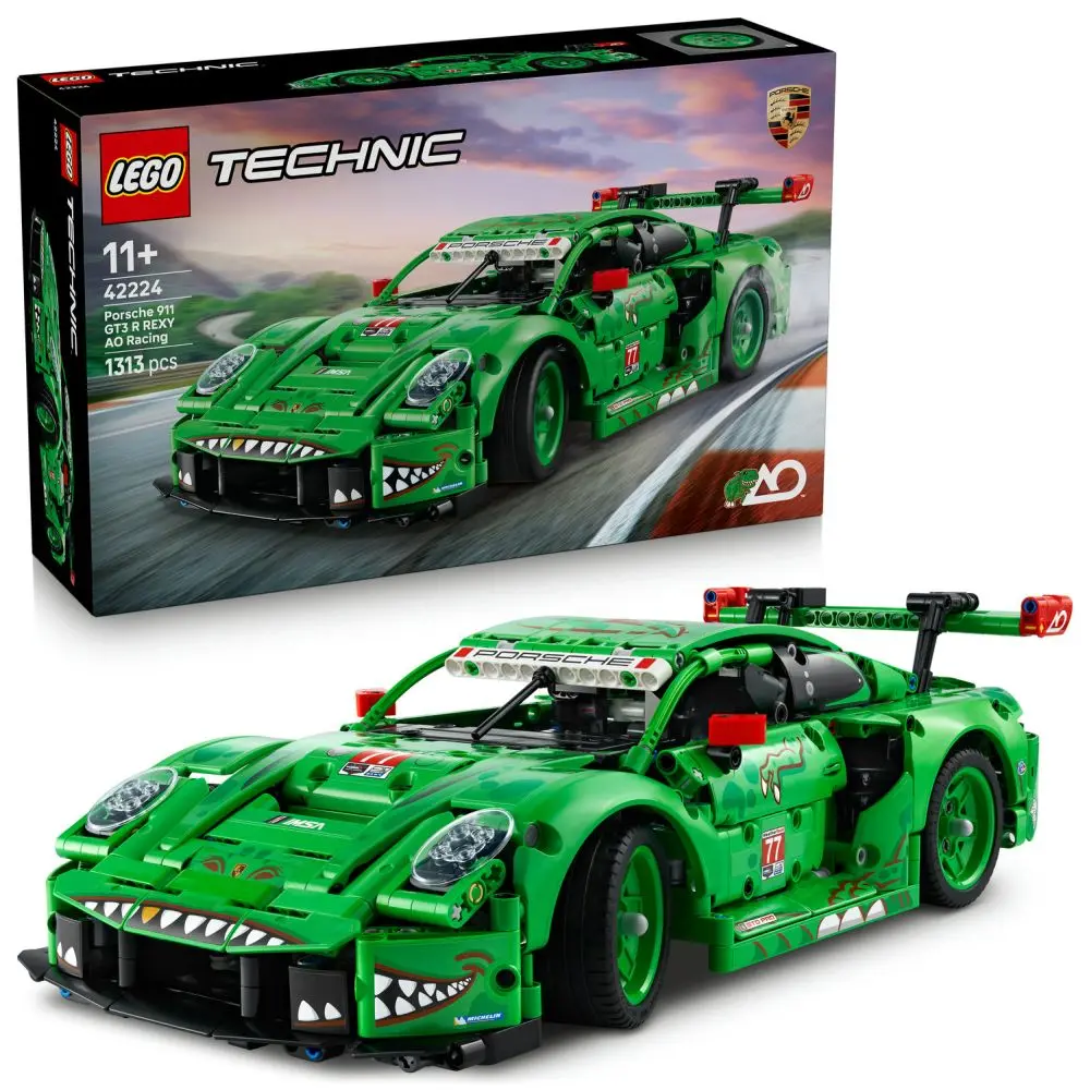 LEGO® Technic 42224 Auto Porsche 911 GT3 R REXY AO Racing - hra z kategorie Technic