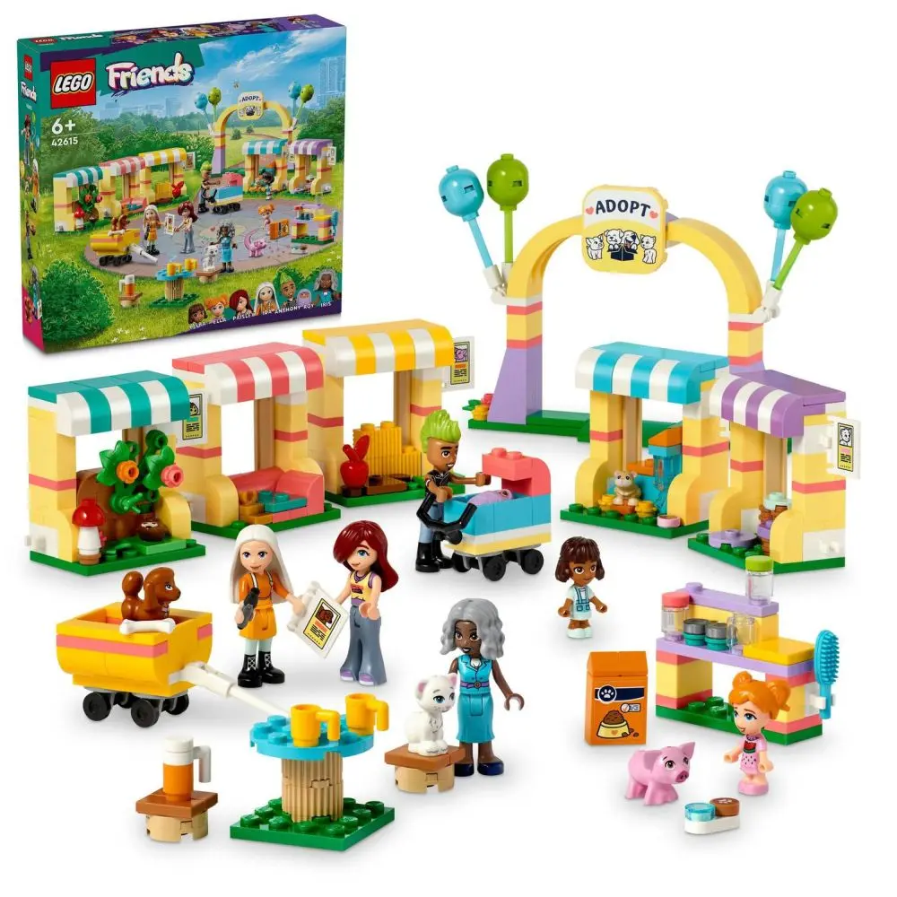 Lego® friends 42615 den adopce mazlíčků