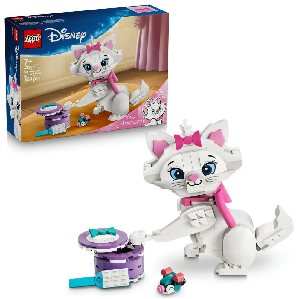 LEGO® Disney Classic 43286 Roztomilá Marie z filmu Aristokočky