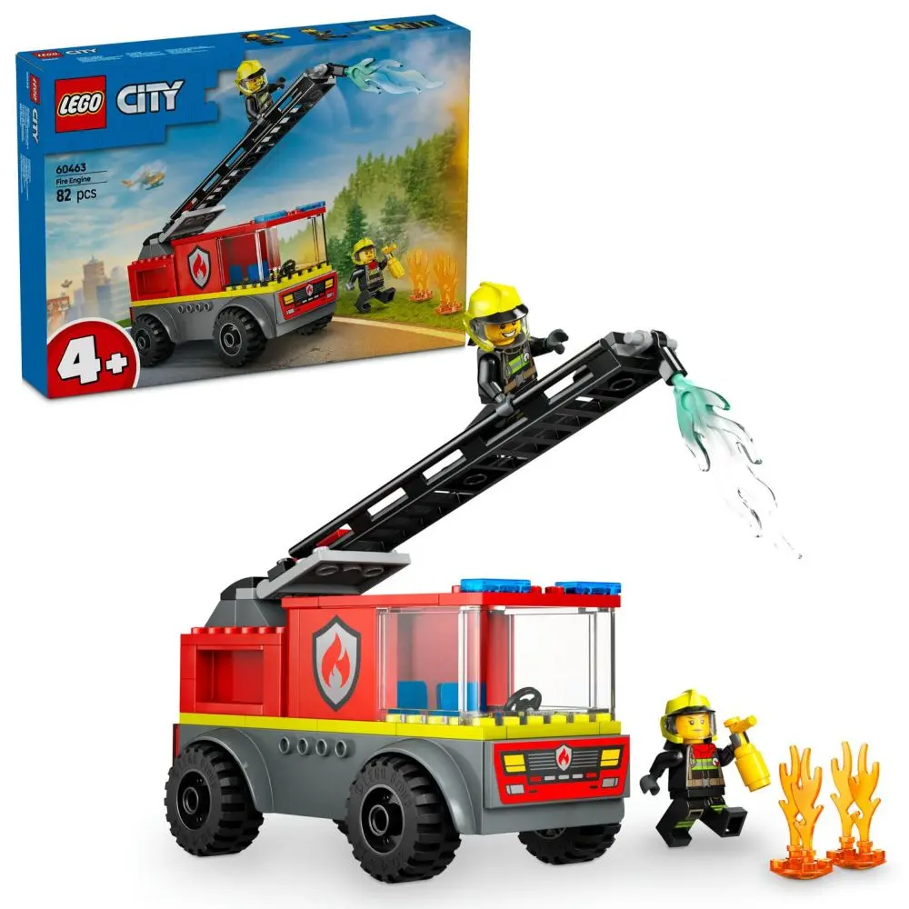LEGO® City 60463 Hasičské auto s rebríkom - hra z kategorie City