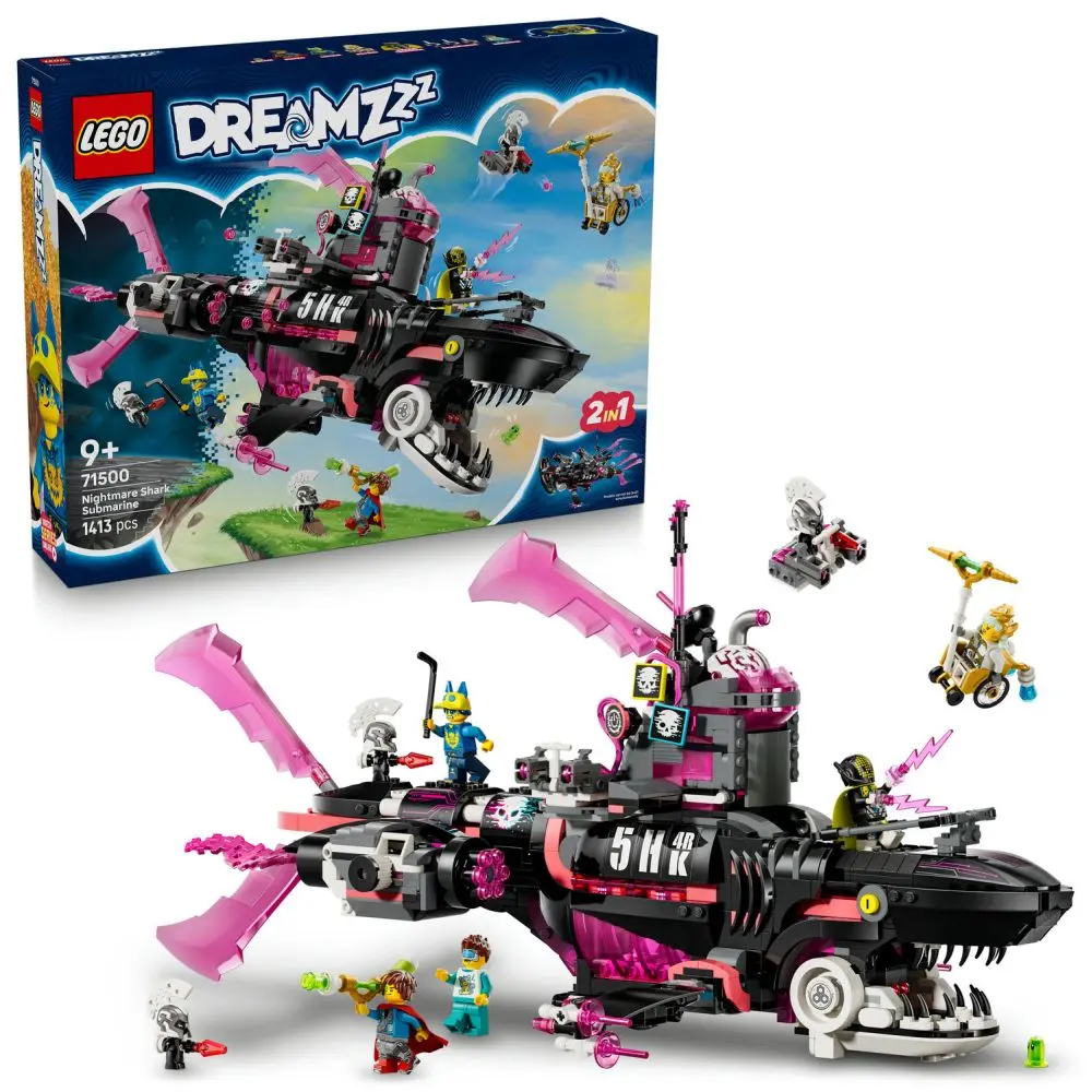 LEGO® DREAMZzz™ 71500 Žraločkoponorka z nočných môr - hra z kategorie Ostatné