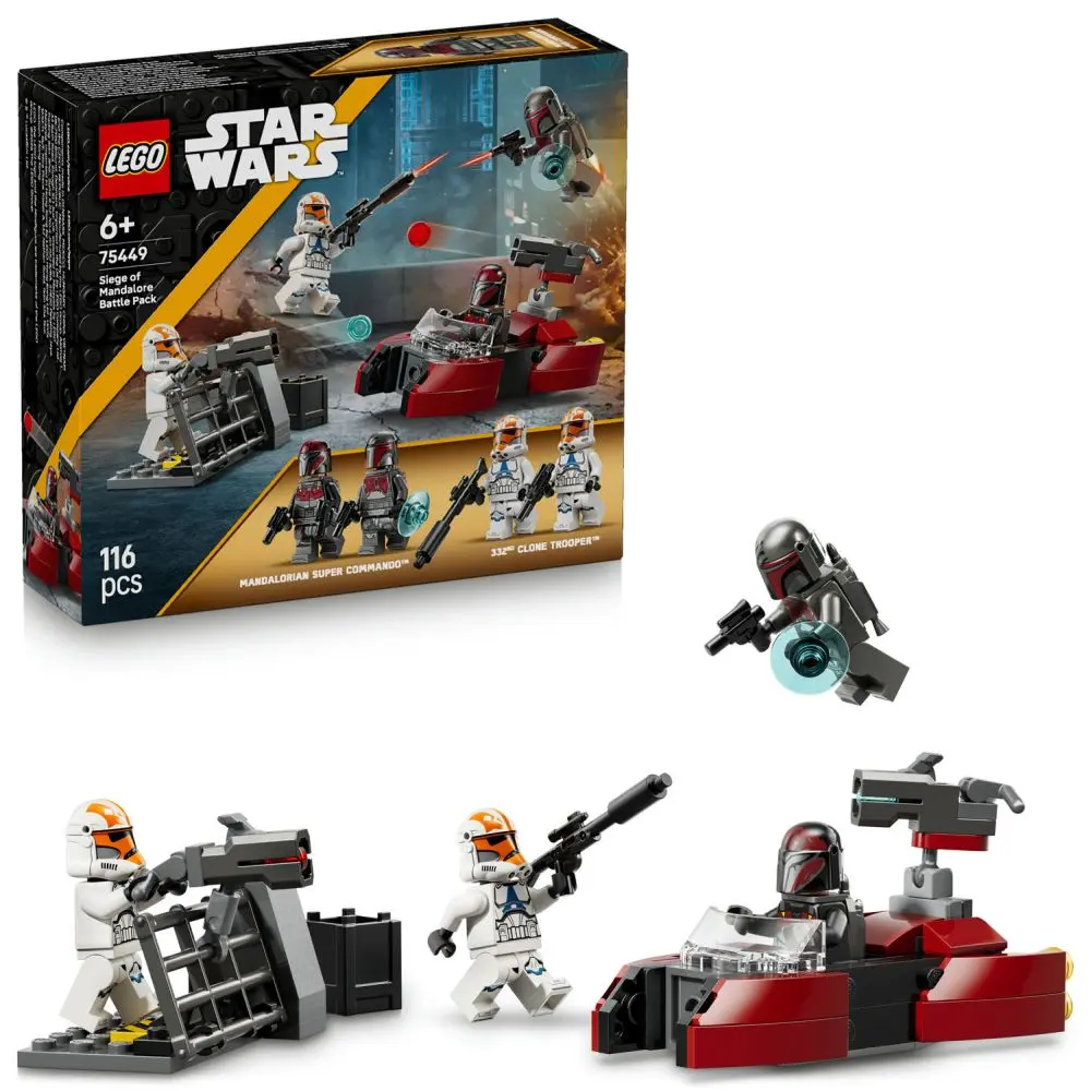 LEGO® Star Wars™ 75449 Bitevní balíček obléhání Mandalore - LEGO® Star Wars™