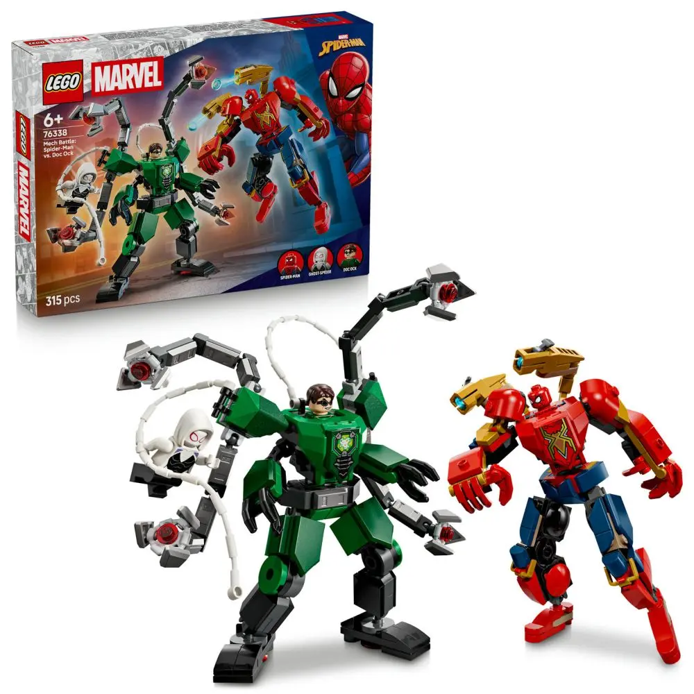 LEGO® Super Heroes 76338 Bitva robotů: Spider-Man vs. Doc Ock