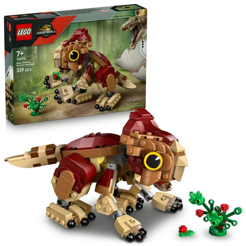 LEGO® Jurassic World™ 76970 Dinosaurie mláďa Dolores: Aquilops - hra z kategorie Ostatné