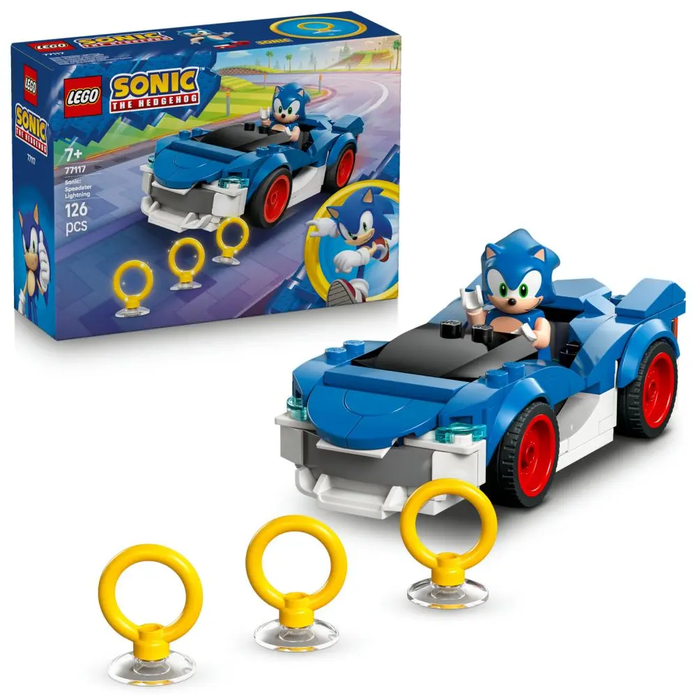 Lego® sonic the hedgehog™ 77117 speedster lightning