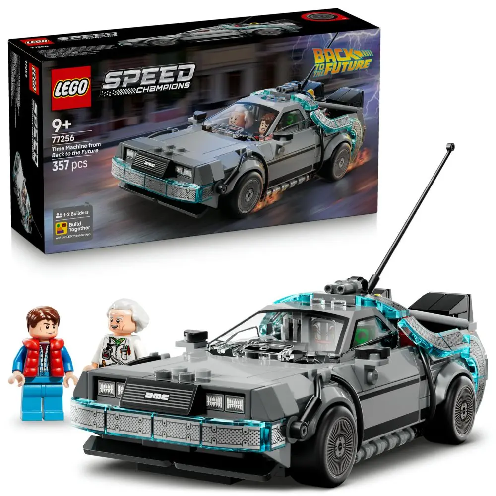LEGO Speed Champions 77256 - Stroj času z filmu Návrat do budoucnosti