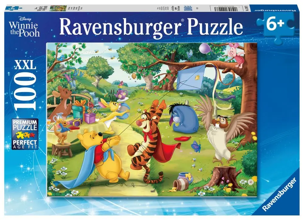 Ravensburger Disney: Medvídek Pú Puzzle 100 dílků