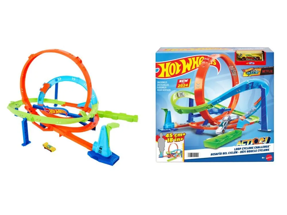 Mattel Hot Wheels Extrémní hyper smyčka HTK16