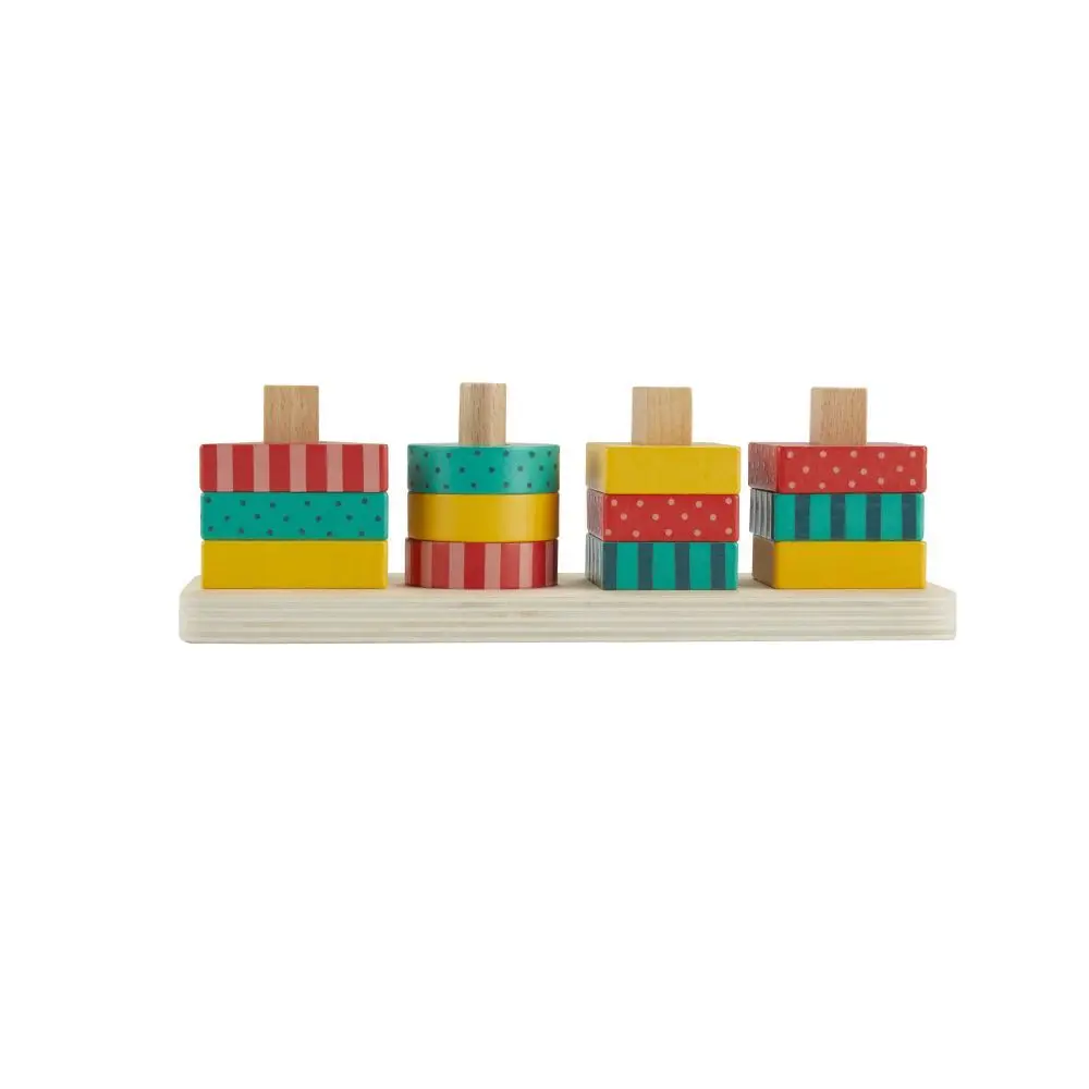 Fisher Price Dřevěná skládačka tvary
