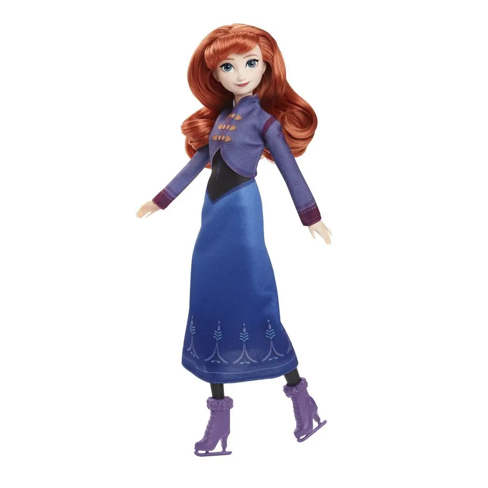 Mattel Frozen panenka Anna na bruslích JBG54