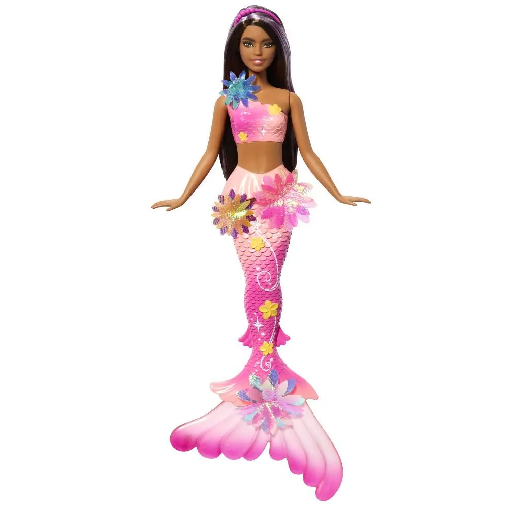 Mattel barbie® kouzelná květinová mořská víla tmavovláska, jdm73