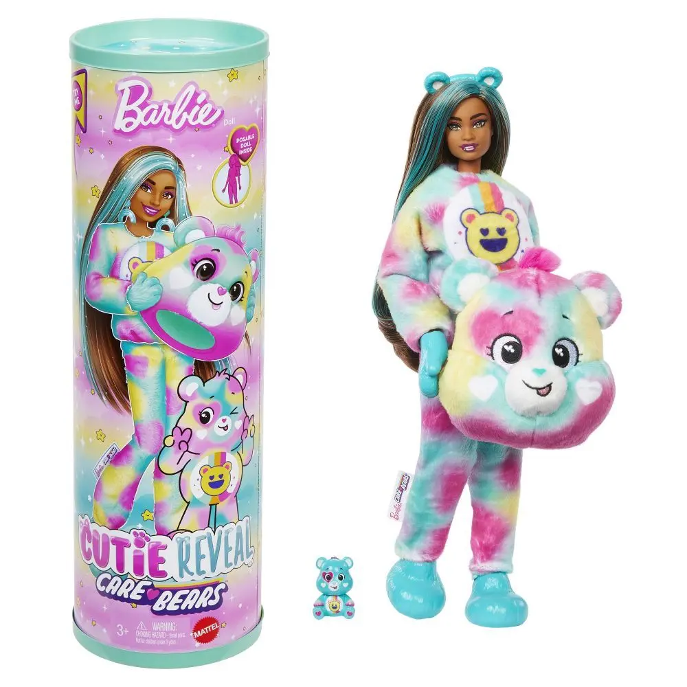 Mattel Barbie Cutie Reveal Barbie a starostliví medvídci série 2 - modrá