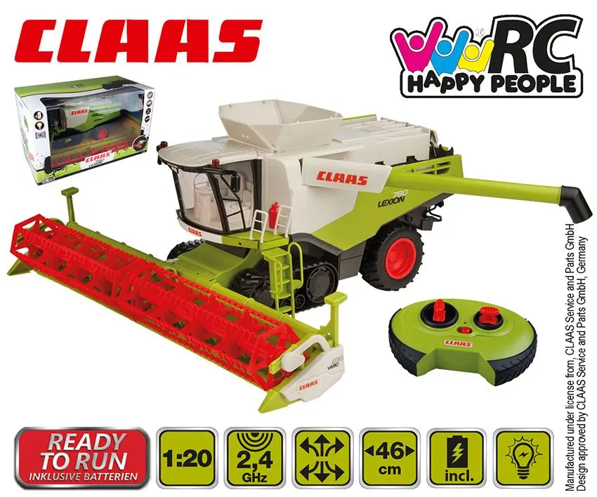 HAPPY PEOPLE RC Kombajn CLAAS