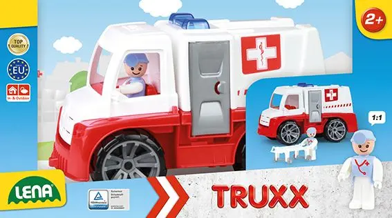 Auto Truxx sanitka s figurkou