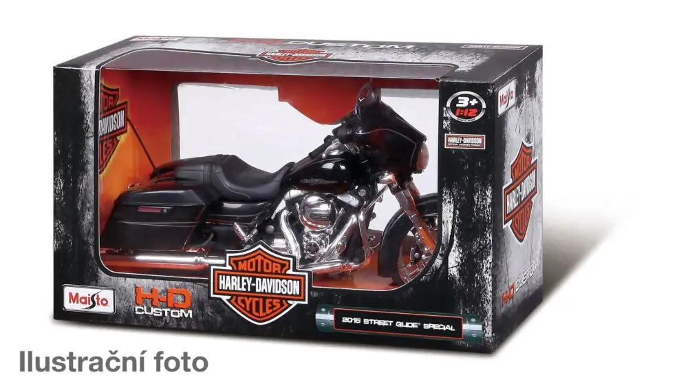 Maisto – Motocykl – HARLEY DAVIDSON MOTORCYCLES, assort, 1:12