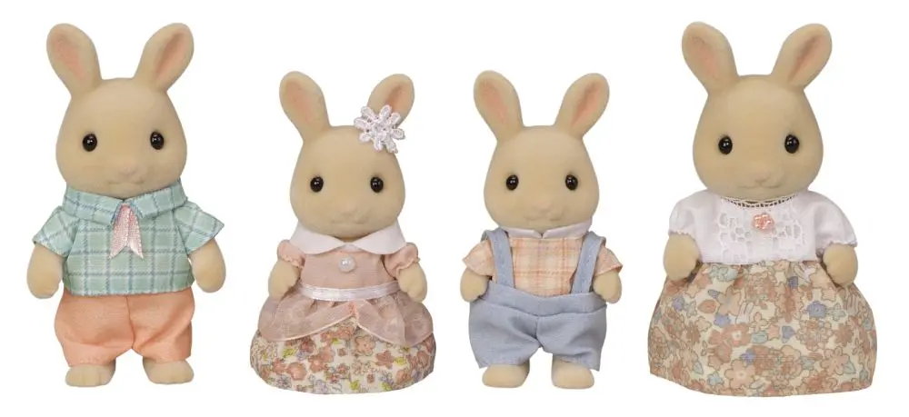 Sylvanian family Rodina mléčných králíků - nová