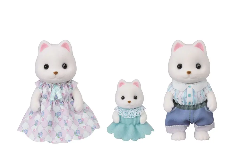 Sylvanian families 5876 rodina pomeranian pejsků trio