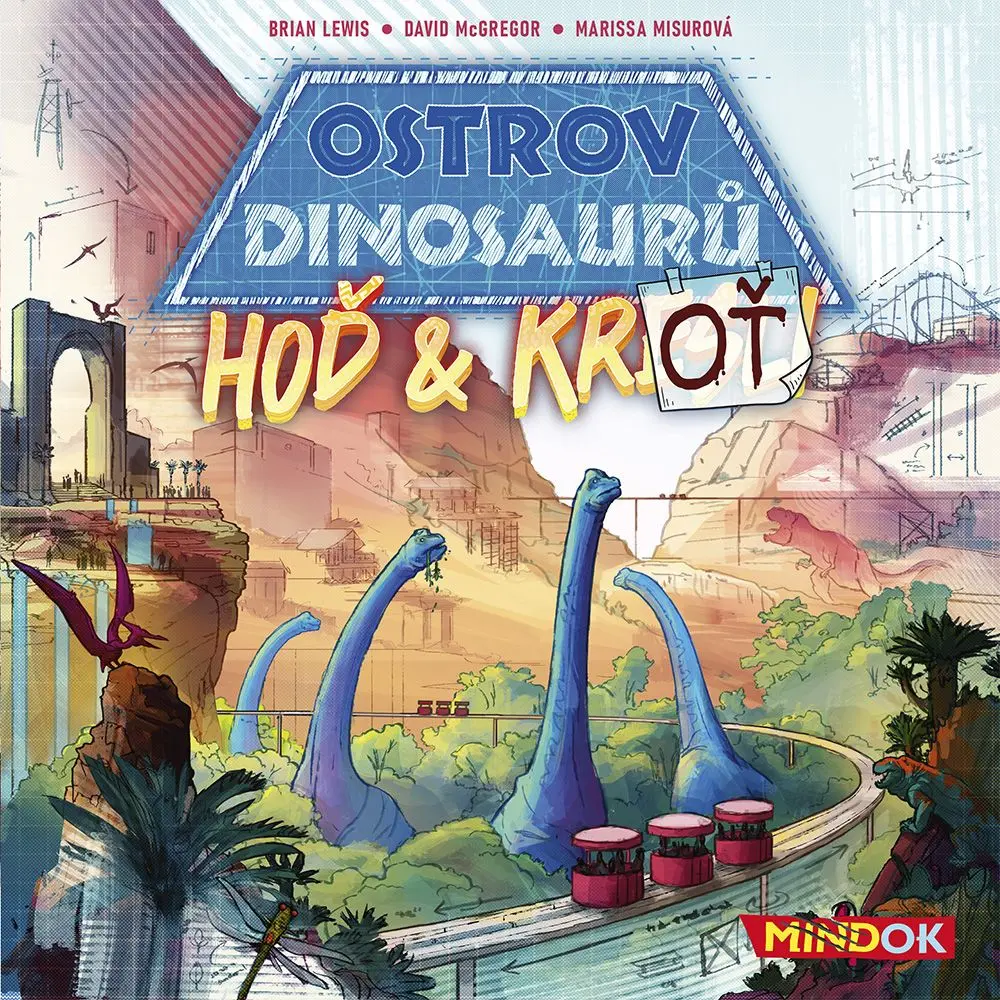 Ostrov dinosaurů: Hoď & kroť | LEWIS, Brian
