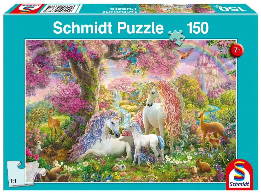 Schmidt puzzle Jednorožčí rodina 150 dílků