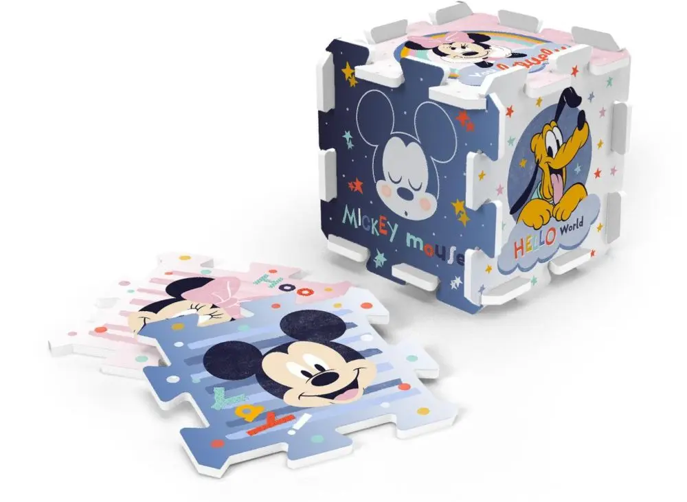 Trefl Pěnové puzzle Mickey Mouse 32x32x1cm 8ks