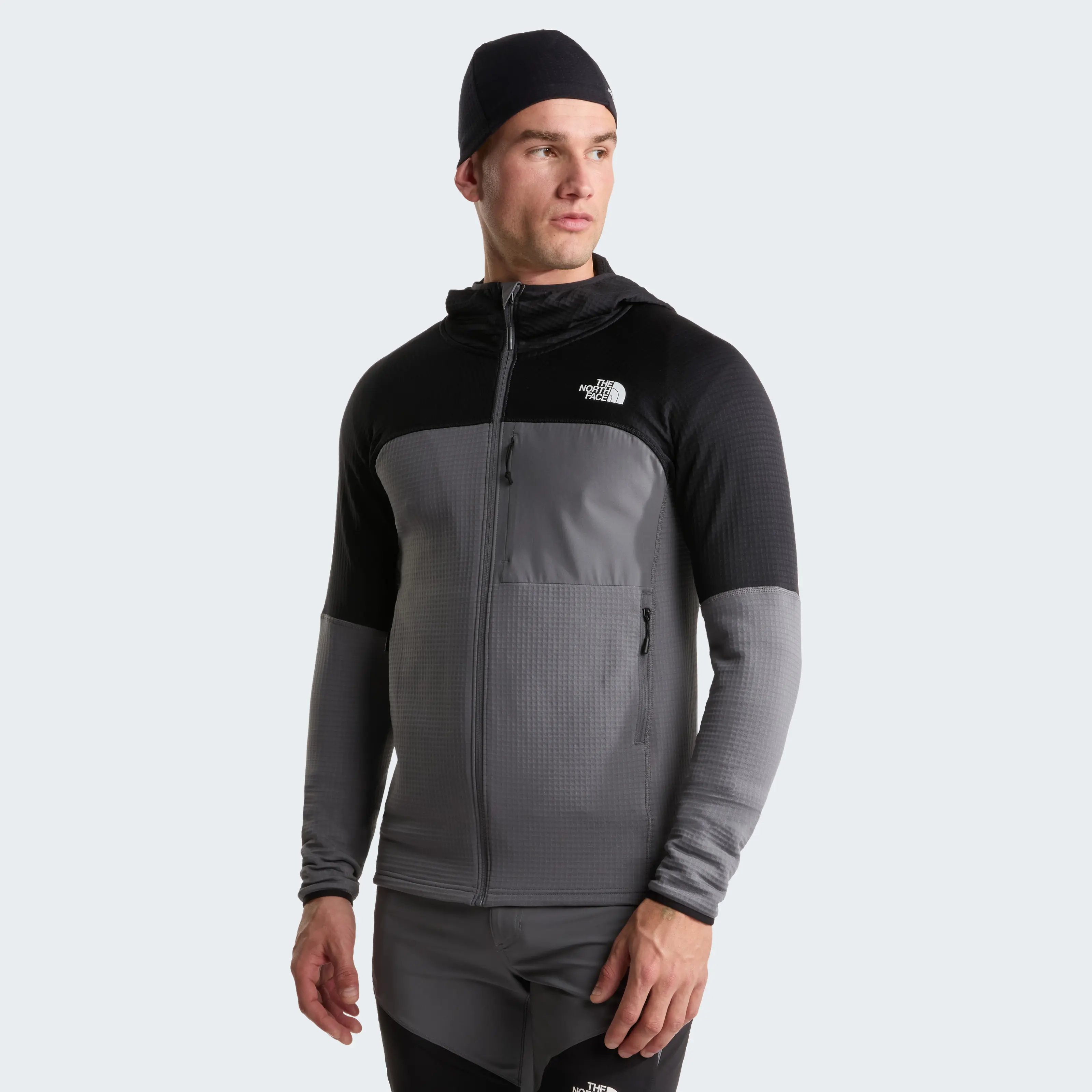 The North Face PÁNSKÁ BUNDA POLARTEC POWERGRUD STORMGAP S KAPUCÍ