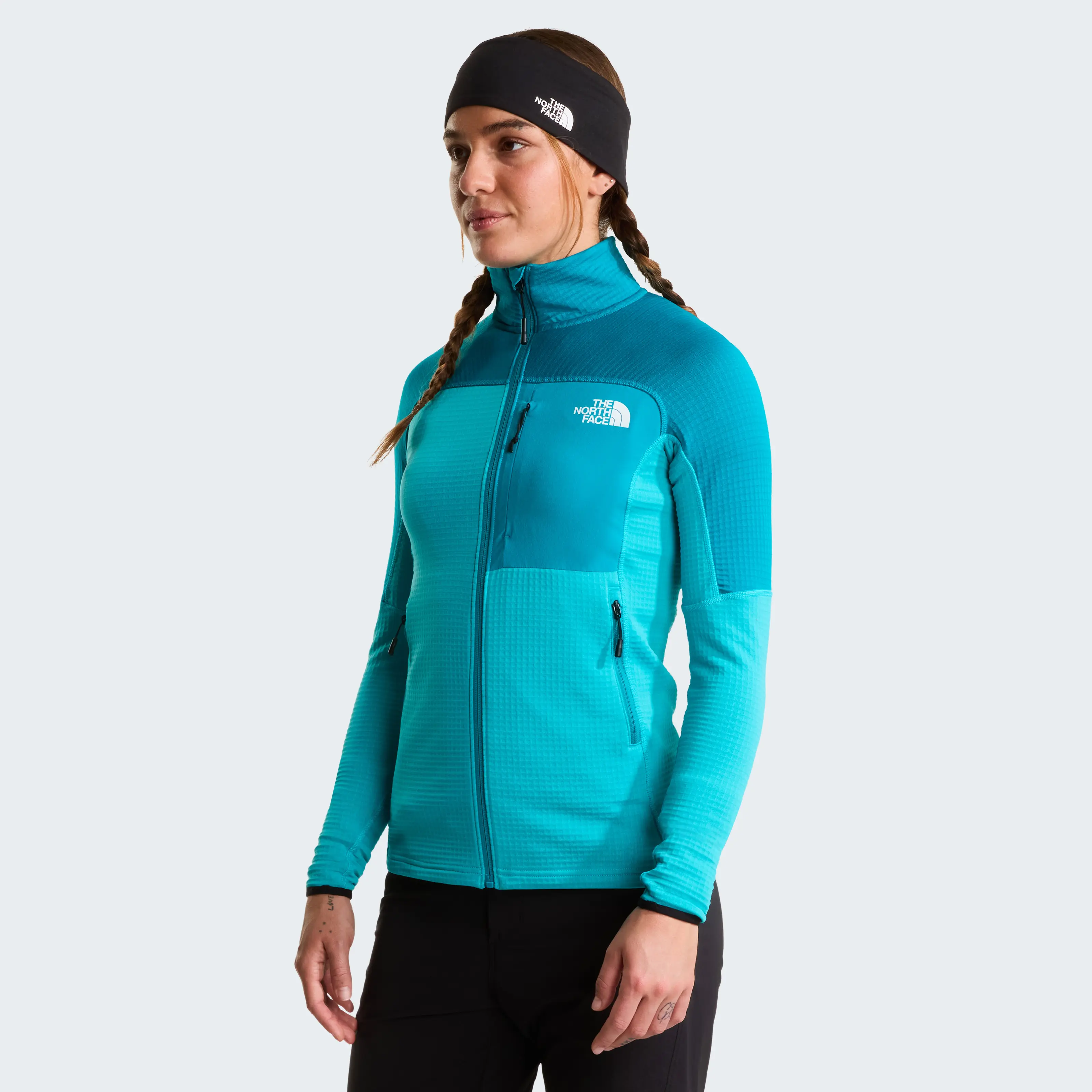 The North Face DÁMSKÁ BUNDA POLARTEC POWERGRID STORMGAP