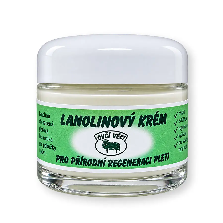 OVČÍ VĚCI Lanolinový krém proti vráskám, 50 ml