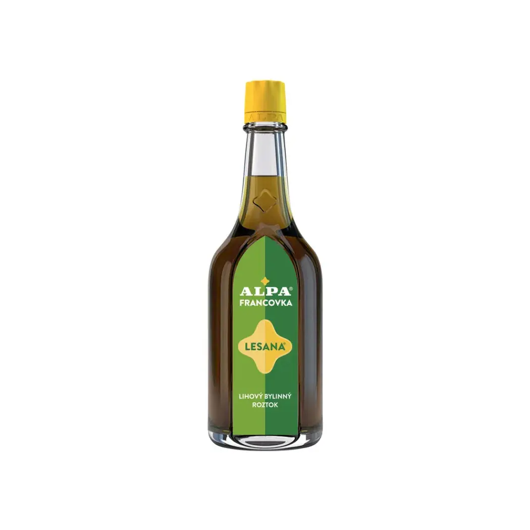 Alpa Francovka bylinný lihový roztok Lesana, 60 ml