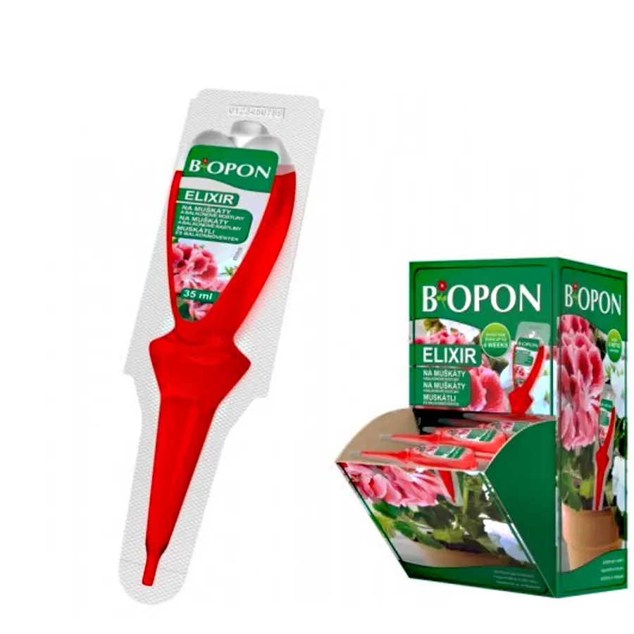 Bopon Elixír - ELIXÍR na muškáty a balkónové rostliny 35 ml