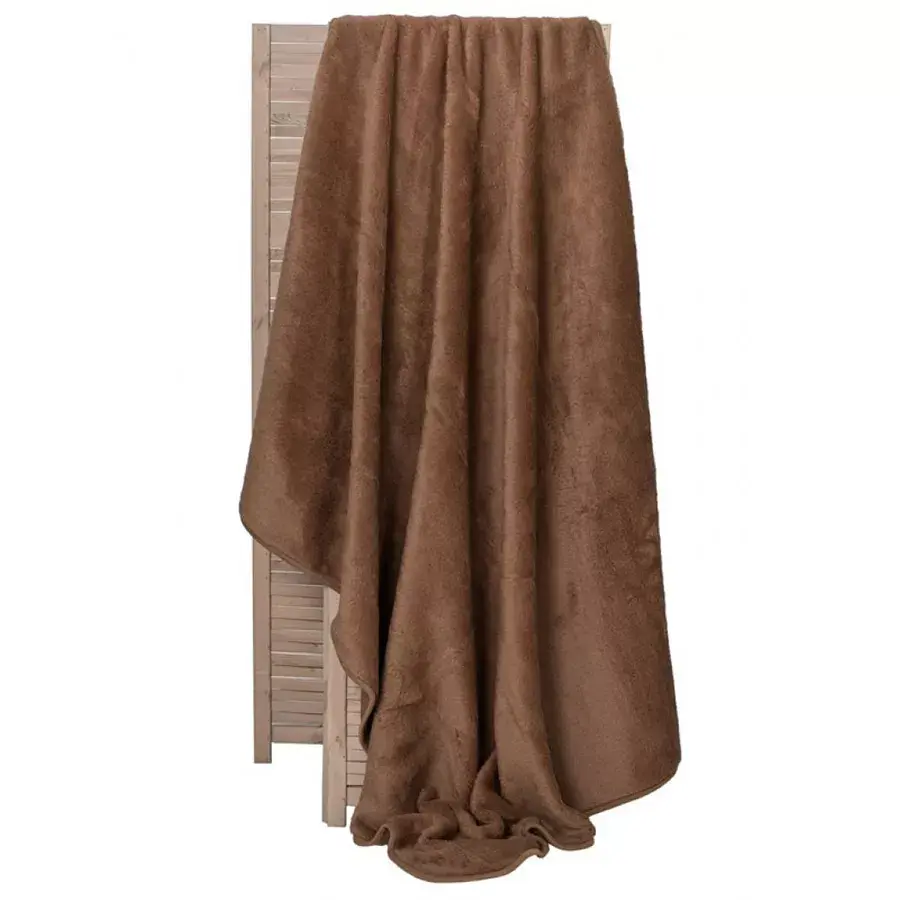 OVČÍ VĚCI Vlněná deka oboustranná CAMEL