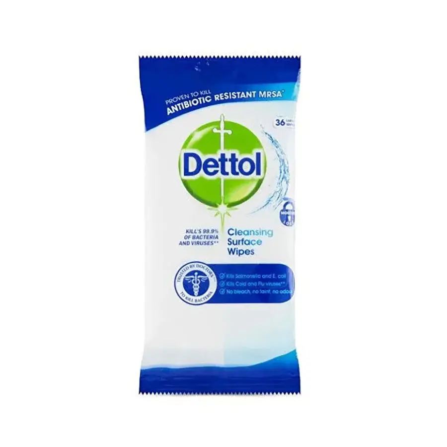 Dettol Univerzální čistící ubrousky, 36 ks