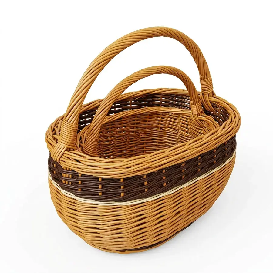 OVČÍ VĚCI Proutěný košík - 256, 28 × 35 cm