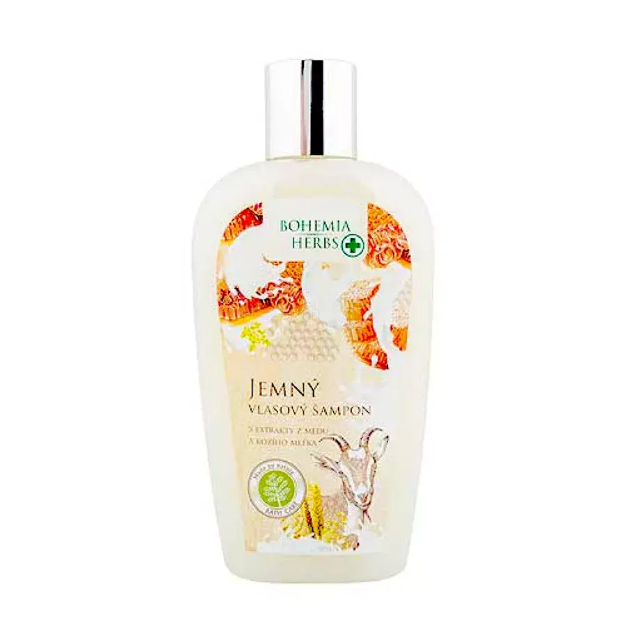 Bohemia Gifts Med a Kozí mléko vlasový šampon 250 ml