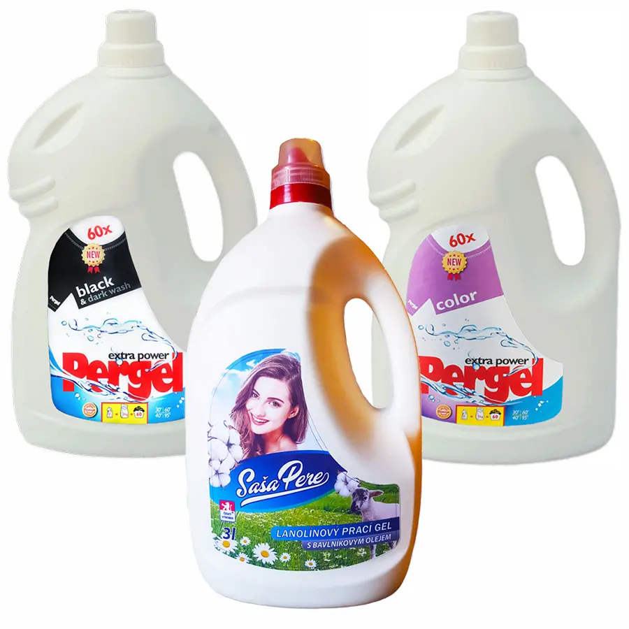 Lanolín 3 L + Pergel 3 L Color + zdarma 3 L Black