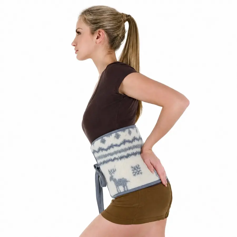 OVČÍ VĚCI Ledvinový pás NORD - oboustranný 70 cm x 26 cm