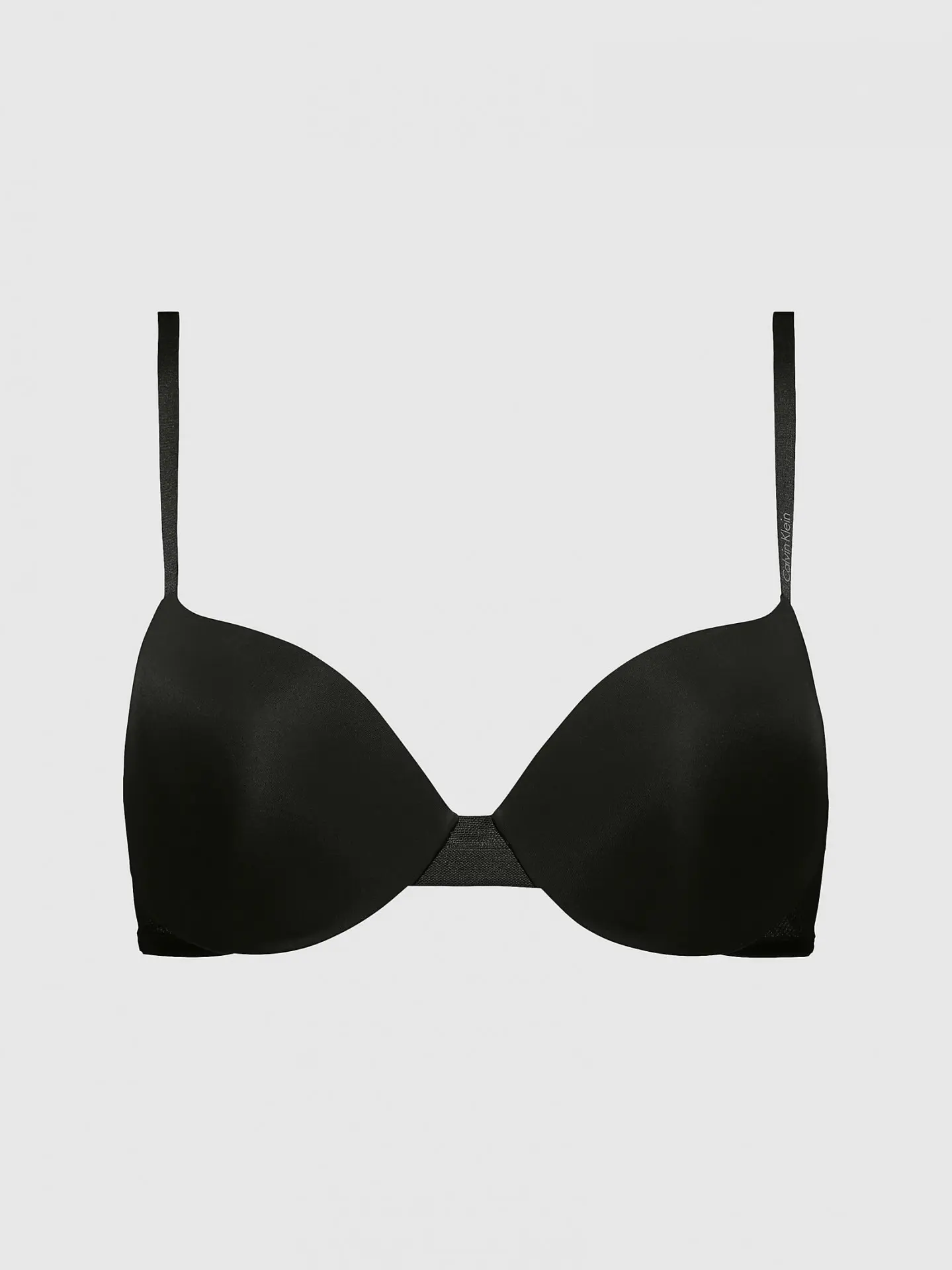 Dámská podprsenka Calvin Klein vyztužená s kosticemi černá (QF1739E-001)