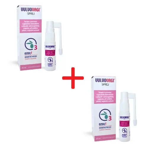 2x VULVOVAGI sprej na vaginální záněty 20 ml