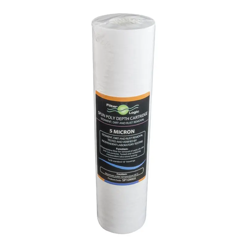 Filter Logic S10M05 (SP10M05) polypropylenový mechanický filtr PP 10" Slimline 5 µm