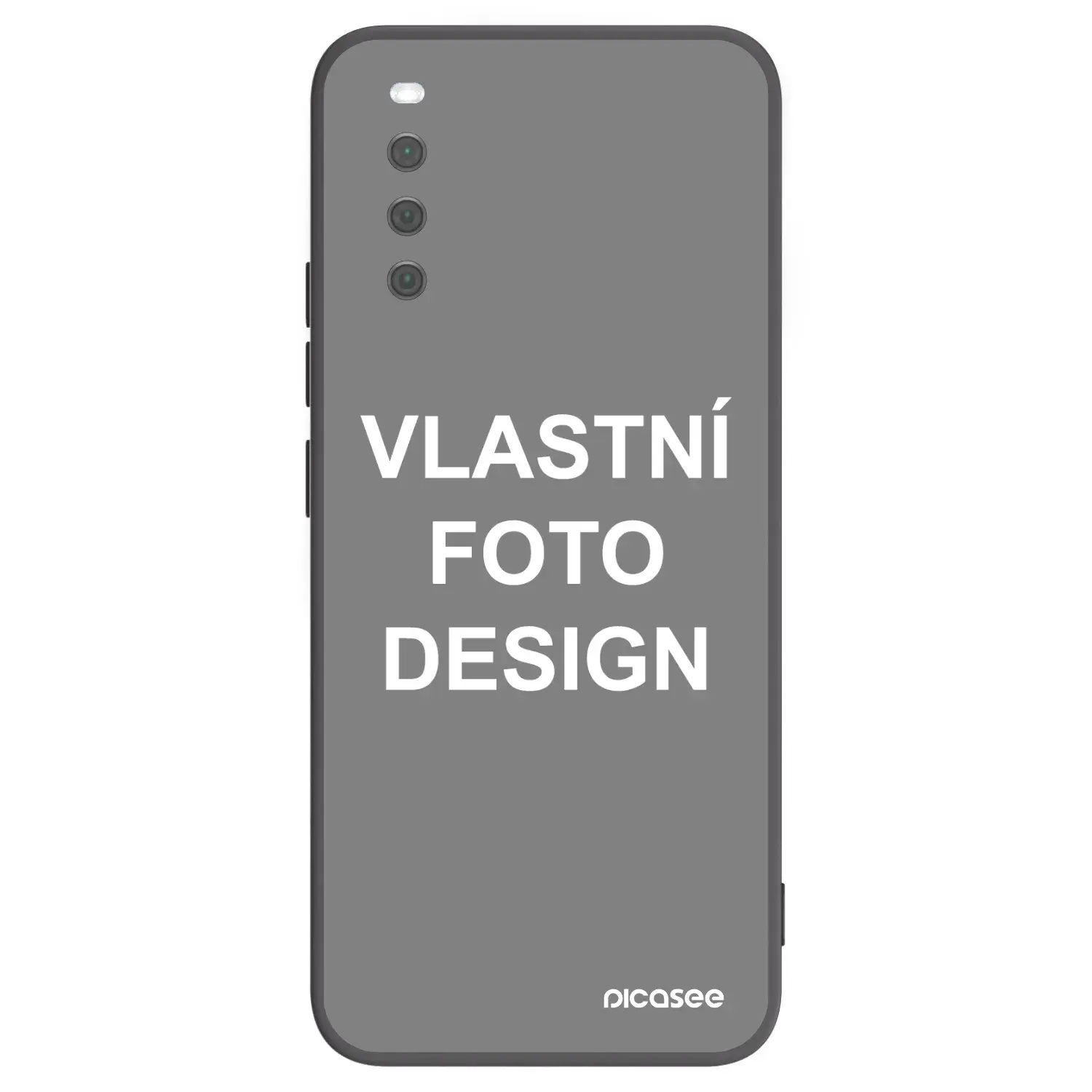 Silikonový černý obal pro Sony Xperia 10 III - Vlastní fotka/motiv