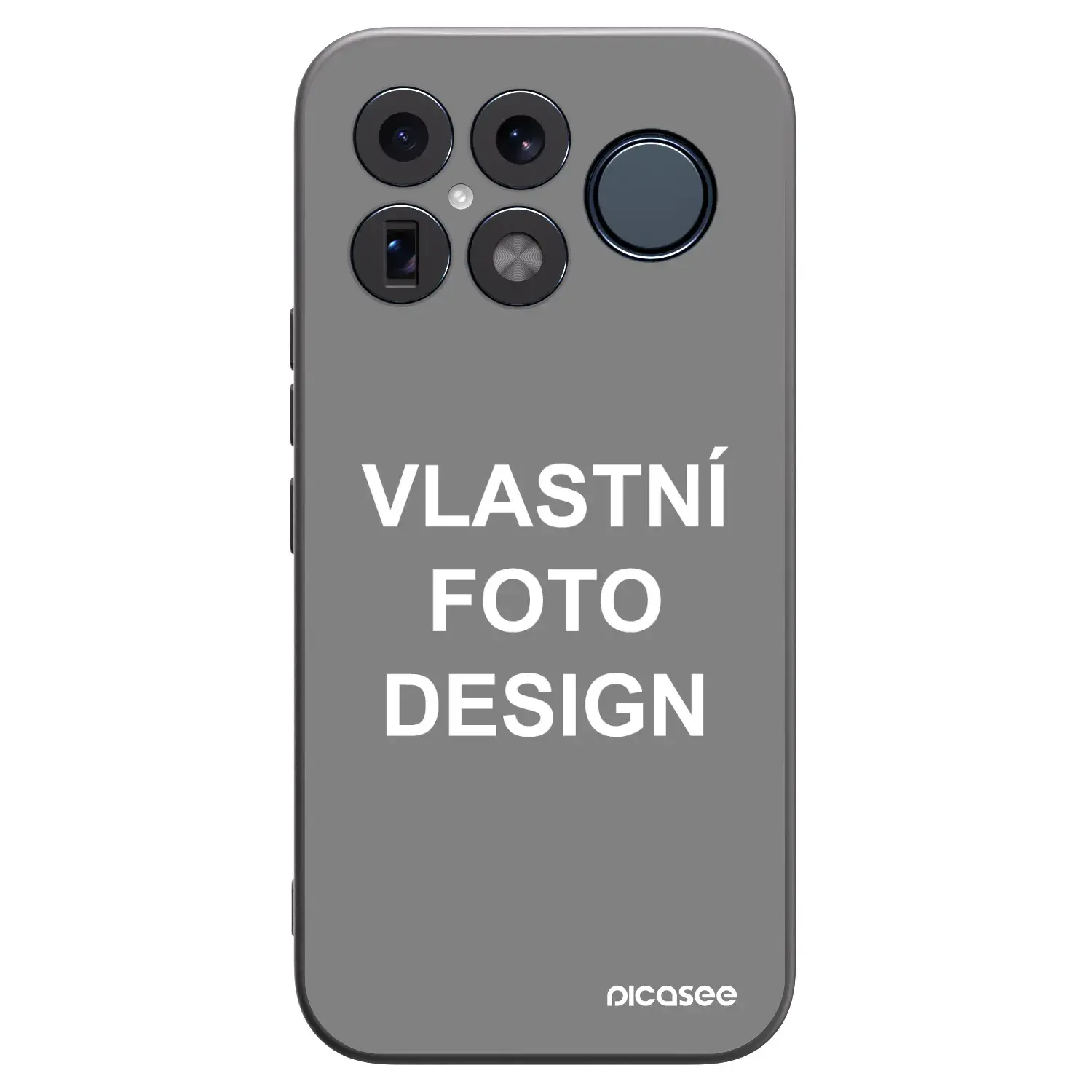 Silikonový černý obal pro Xiaomi Poco F8 Ultra - Vlastní fotka/motiv