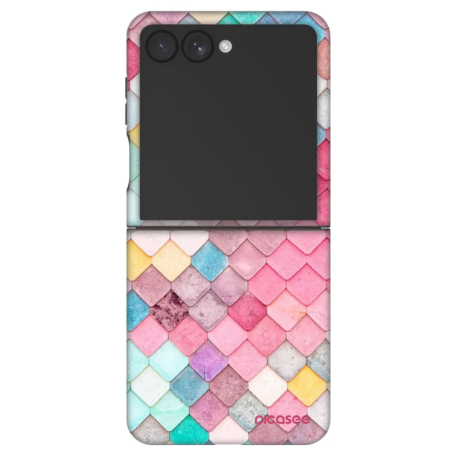 Fashion Case pro Samsung Galaxy Z Flip7 5G - Barevná střecha