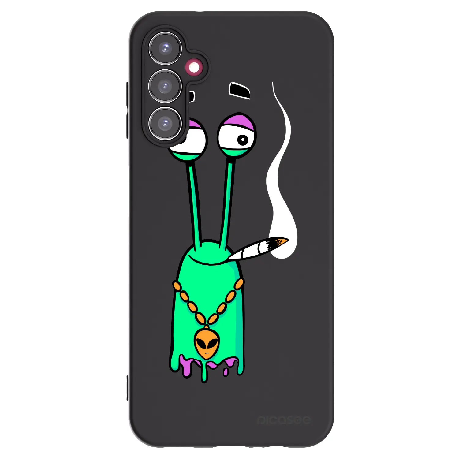 Silikonový černý obal pro Samsung Galaxy A14 5G A146P - Earth - Sám doma