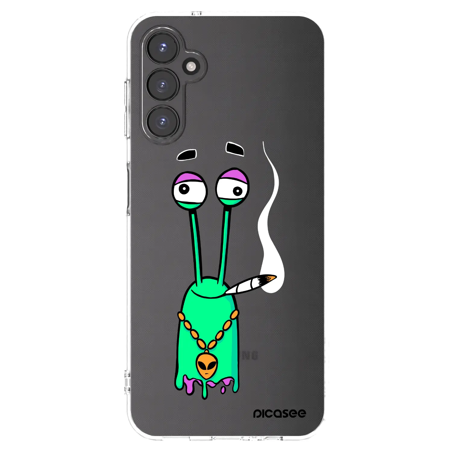 Silikonový průhledný obal pro Samsung Galaxy A14 5G A146P - Earth - Sám doma