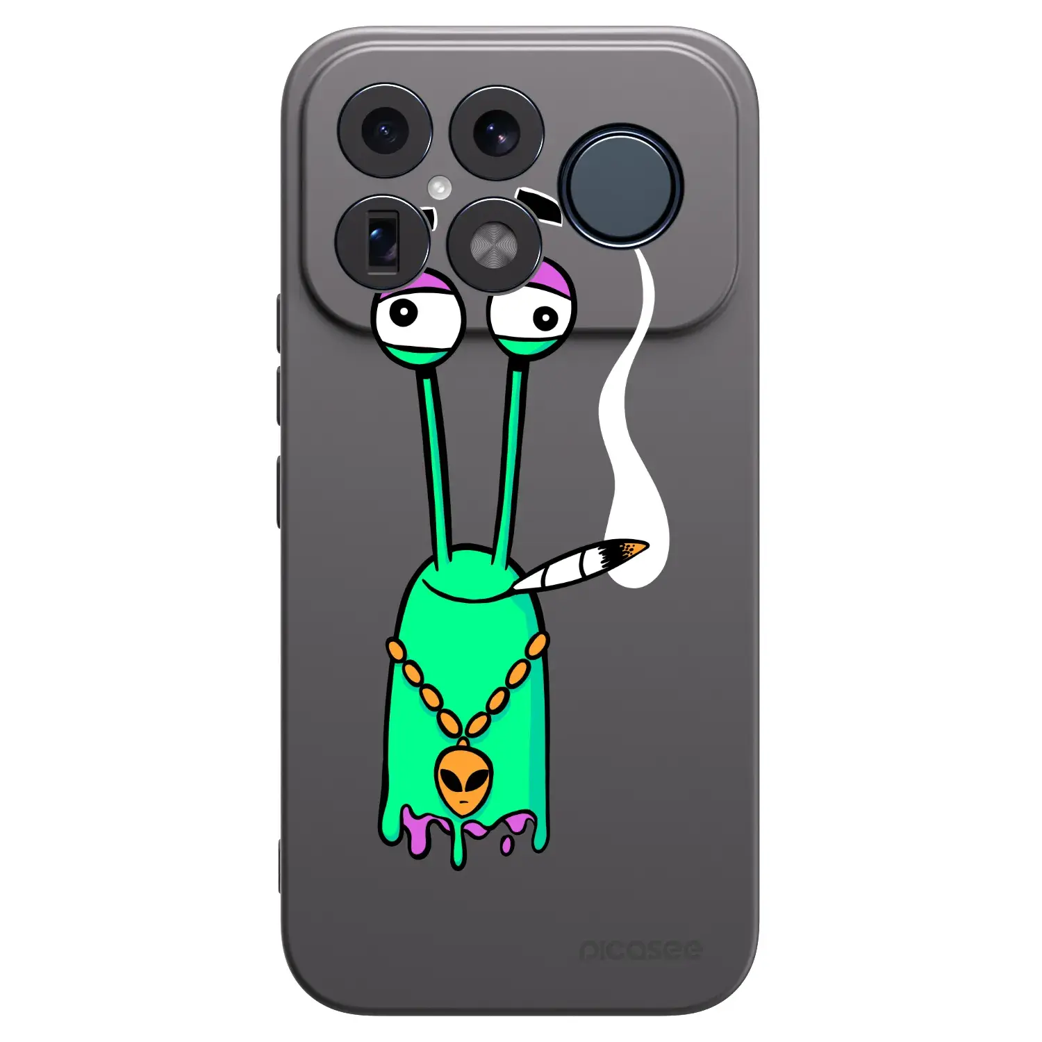 Silikonový černý obal pro Xiaomi Poco F8 Ultra - Earth - Sám doma
