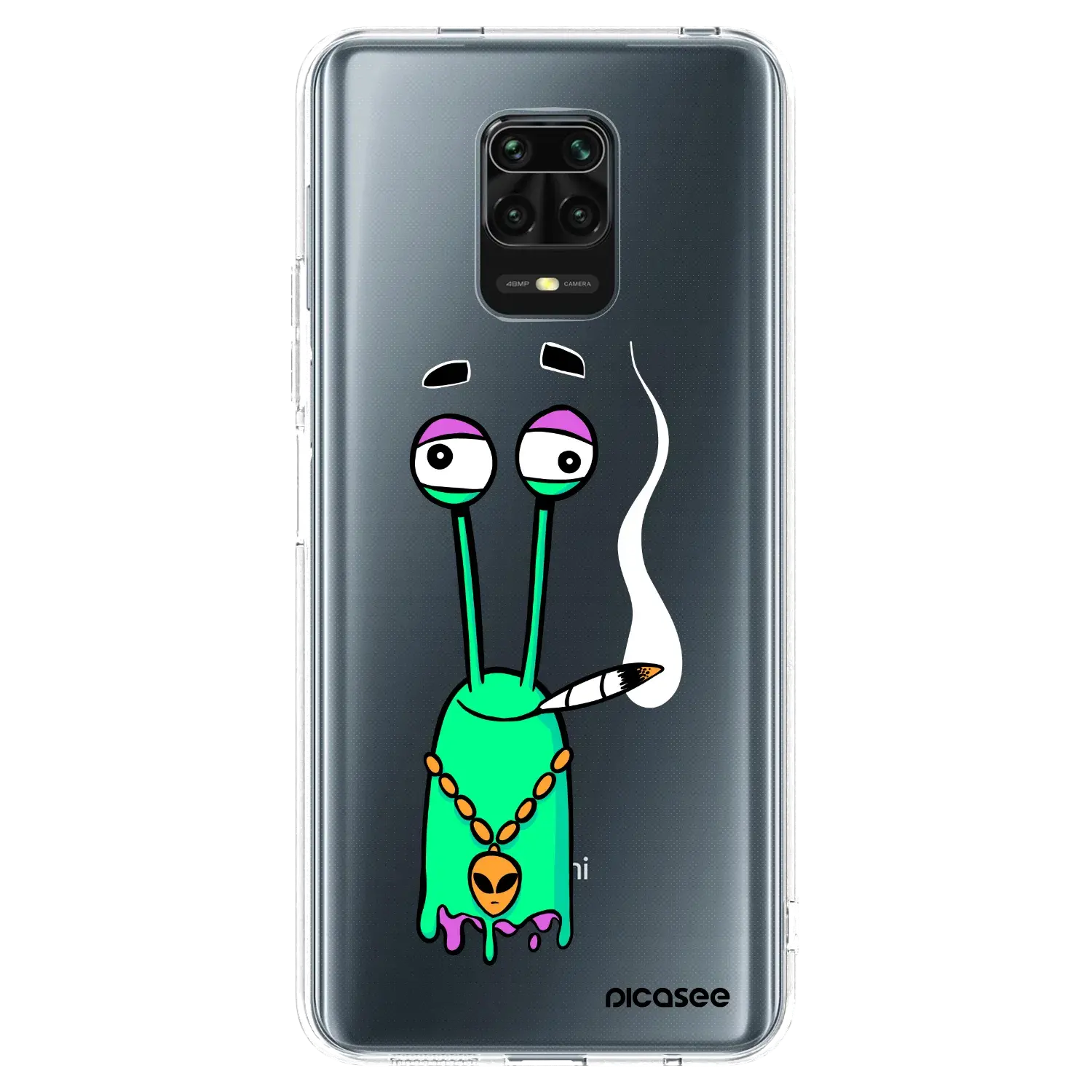 Silikonový průhledný obal pro Xiaomi Redmi Note 9S - Earth - Sám doma