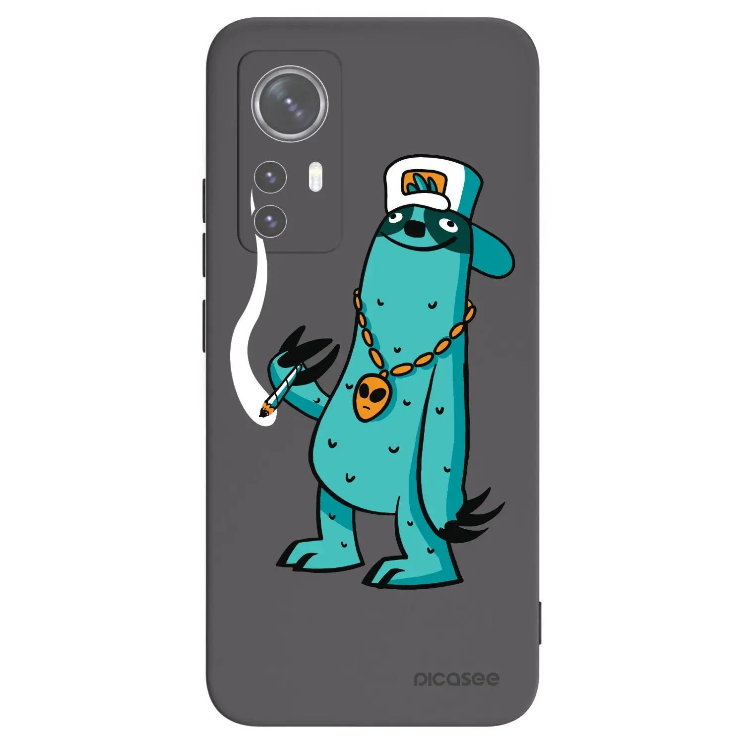 Silikonový černý obal pro Xiaomi 12X - Earth - Je mi fajn