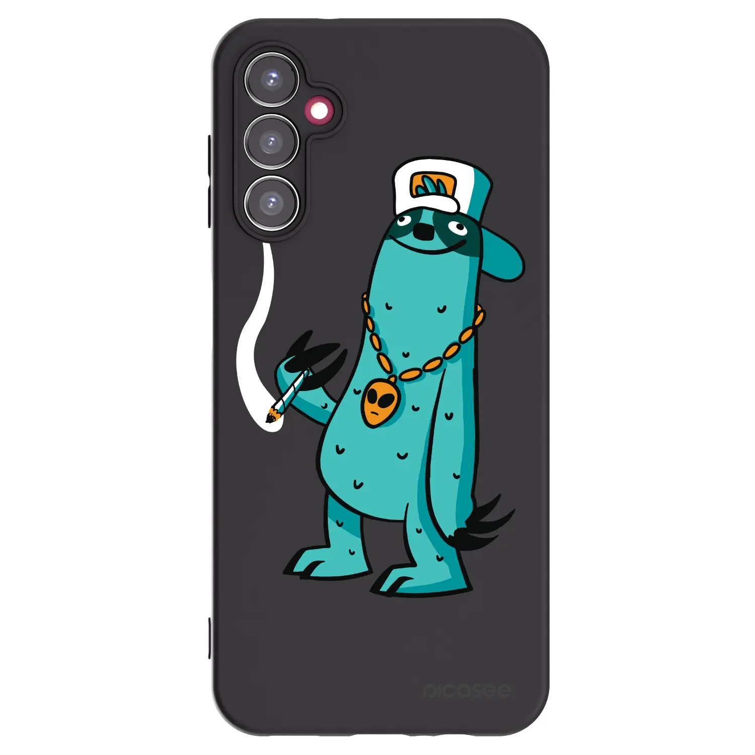 Silikonový černý obal pro Samsung Galaxy A14 5G A146P - Earth - Je mi fajn