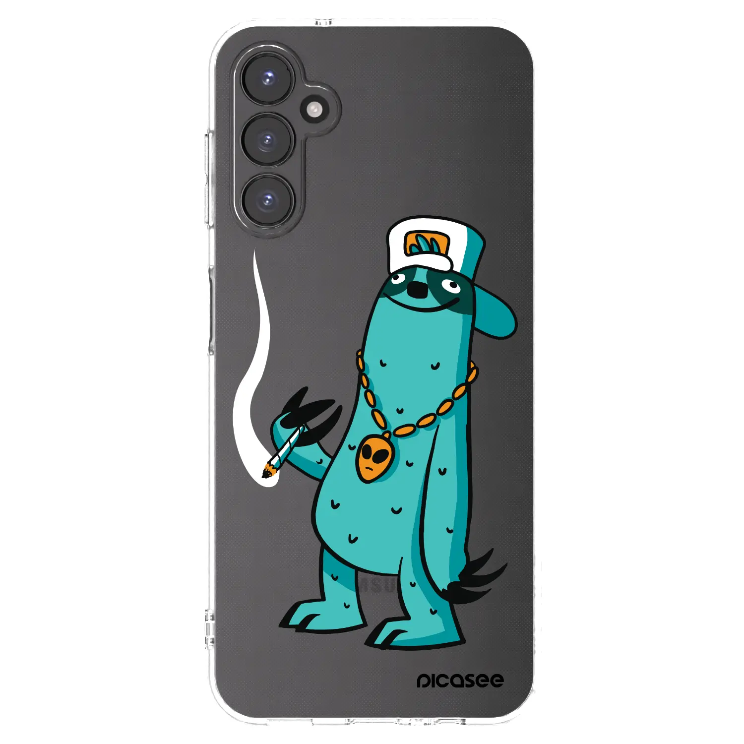 Silikonový průhledný obal pro Samsung Galaxy A14 5G A146P - Earth - Je mi fajn