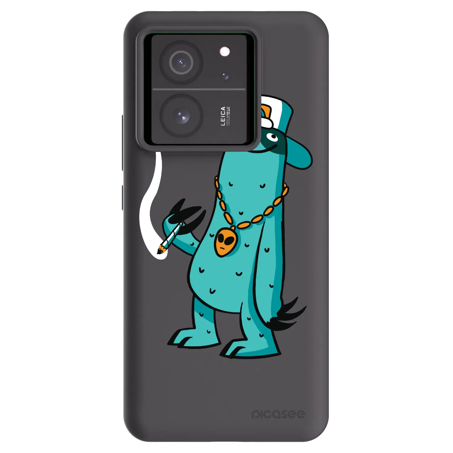 Silikonový černý obal pro Xiaomi 13T Pro - Earth - Je mi fajn